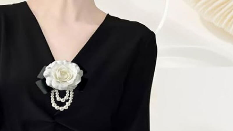 How to Style Silk Flower Brooches with Different Outfits